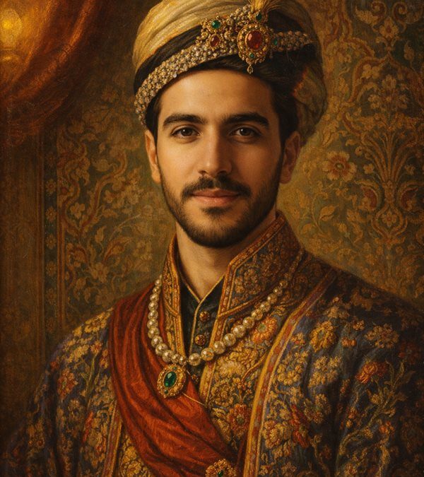 ساخت عکس به سبک قاجاری و نگارگری ایرانی با هوش مصنوعی