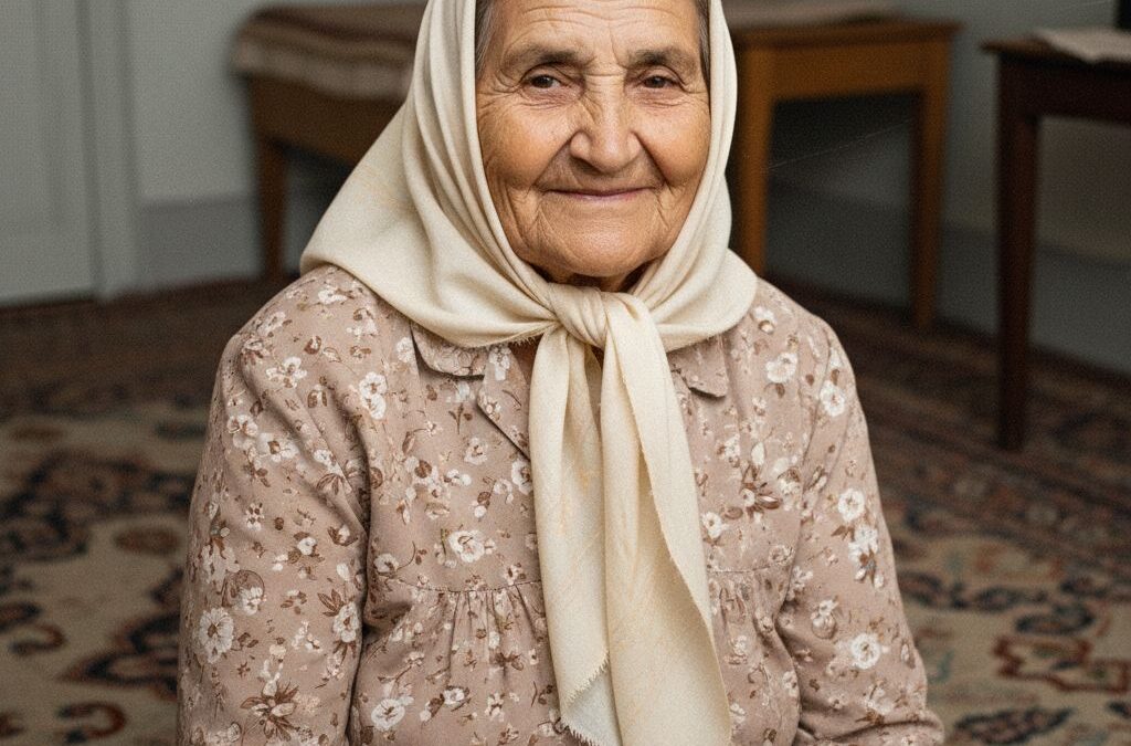 رنگی‌سازی عکس سیاه سفید قدیمی زن ایرانی از دهه چهل با لمس رنگ روغن