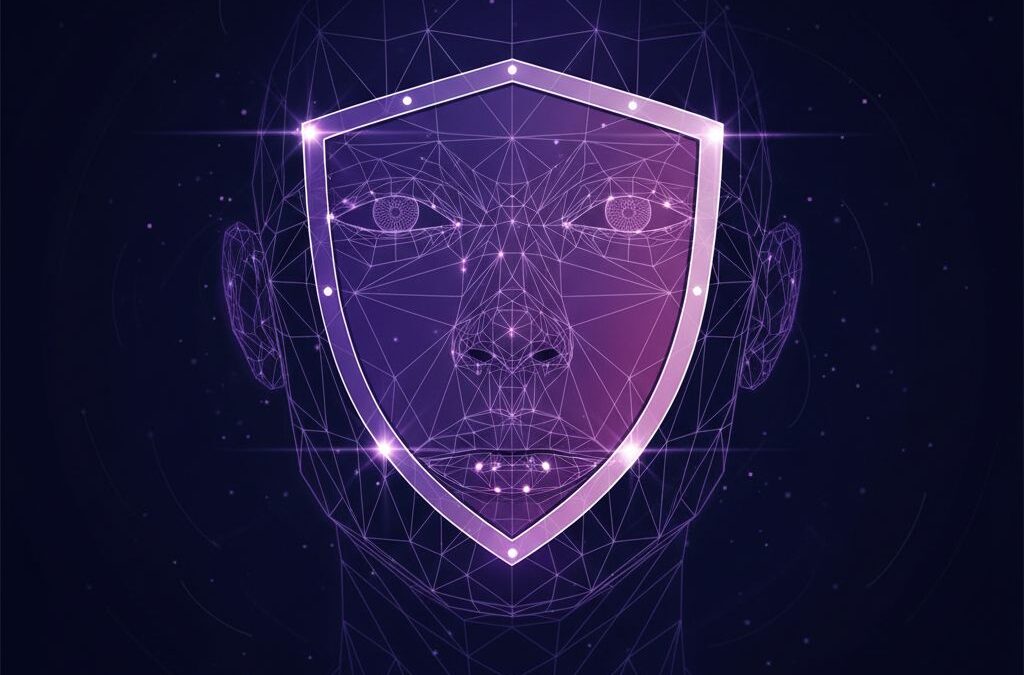 حفظ چهره در سیما با قفل هویتی identity_lock — نمایش ۱۲ ویژگی صورت